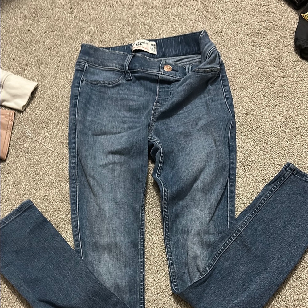 Abercrombie Kids Blue Skinny Jeans Timeless Style